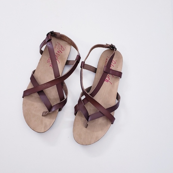 Blowfish Malibu kids brown footbed sandal - Picture 4 of 6